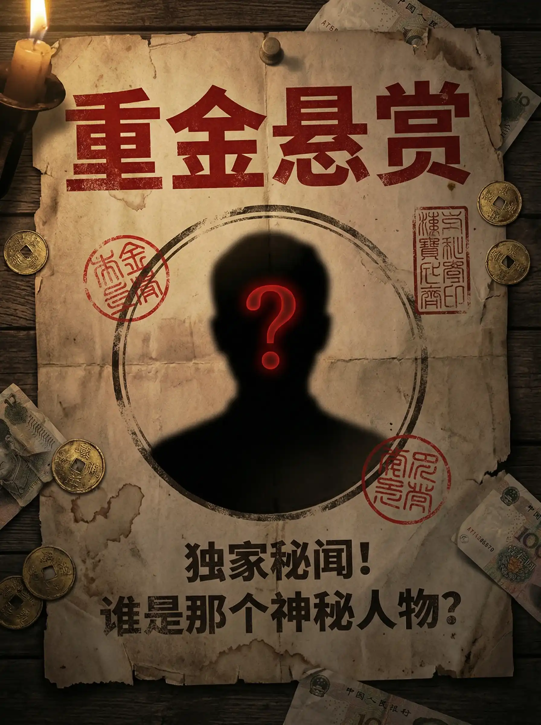 啪啪啪 - 重金悬赏线索征集令